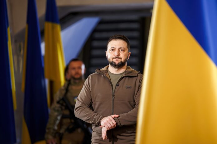 Apr-23-2022,Press,Conference,Of,Volodymyr,Zelenskyy,The,President,Of,Ukraine